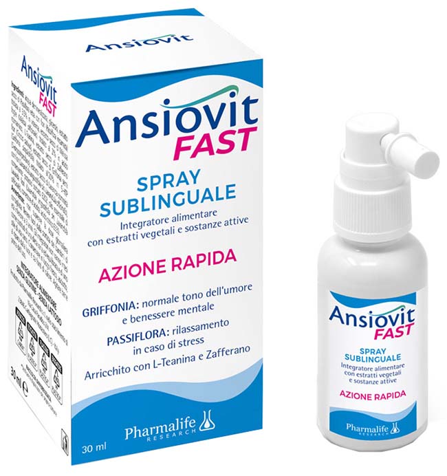 ANSIOVIT FAST SPRAY SUBLINGUALE 30 ML - Farmafamily.it