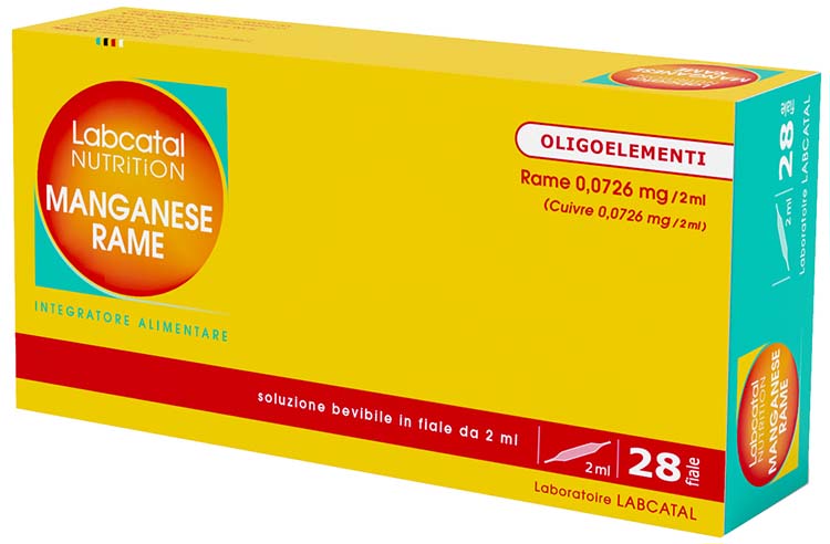 LABCATAL NUTRITION MANGANESE/RAME 28 FIALE 2 ML - Farmafamily.it