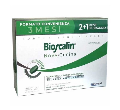 BIOSCALIN NOVA GENINA 90 COMPRESSE 2+1 OMAGGIO - Farmafamily.it