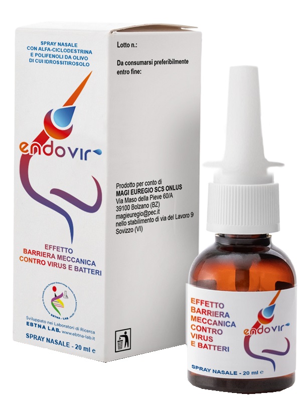 ENDOVIR SPRAY NASALE 20 ML - Farmafamily.it