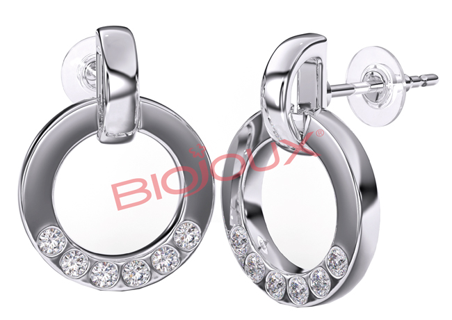 BJT226 ORECCHINO MONTECARLO ROUND 12 MM - Farmafamily.it