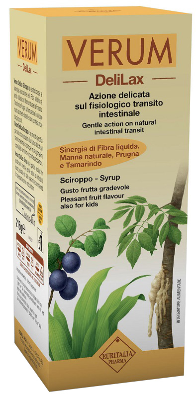 VERUM DELILAX SCIROPPO 216 G - Farmafamily.it