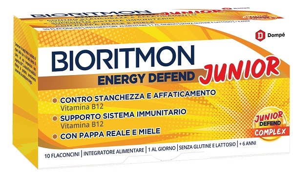 BIORITMON ENERGY DEFEND JUNIOR 10 FLACONCINI 10 ML - Farmafamily.it