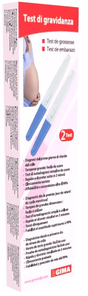 TEST GRAVIDANZA MIDSTREAM DOPPIO - Farmafamily.it