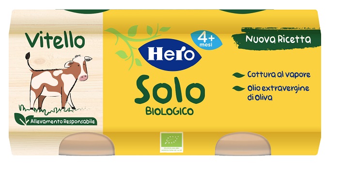 HERO BABY SOLO OMOGENEIZZATO VITELLO 2X80 G - Farmafamily.it