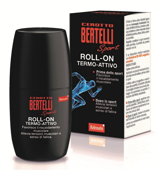 BERTELLI CEROTTO SPORT ROLL-ON TERMO-ATTIVO 50 ML - Farmafamily.it