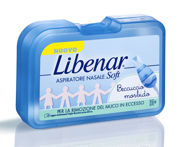 LIBENAR ASPIRATORE NASALE SOFT + 5 FILTRI - Farmafamily.it