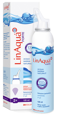 SOLUZIONE SPRAY IPERTONICA NASALE LINAQUA FORTE 125 ML - Farmafamily.it