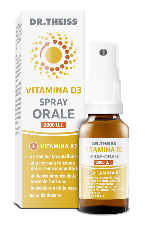 THEISS VITAMINA D3 SPRAY ORALE 20 ML - Farmafamily.it