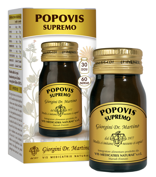 POPOVIS SUPREMO 60 PASTIGLIE - Farmafamily.it