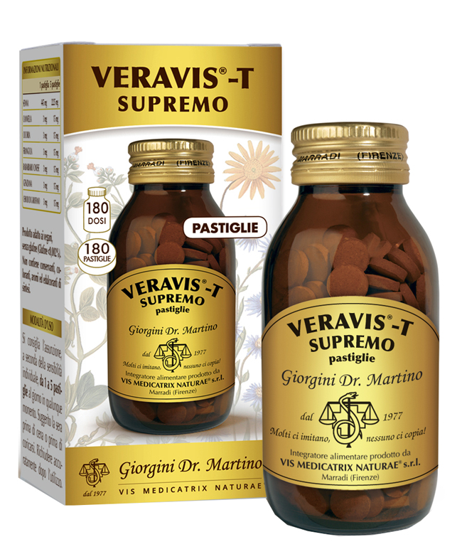 VERAVIS T SUPREMO 180 PASTIGLIE - Farmafamily.it
