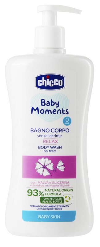 CHICCO BABY MOMENTS BAGNO RELAX 500 ML - Farmafamily.it