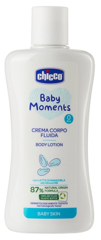 CHICCO BABY MOMENTS CREMA CORPO DELICATE 200 ML - Farmafamily.it