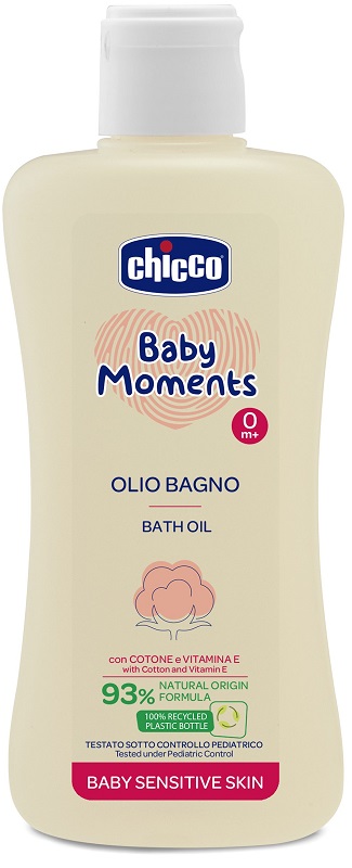 CHICCO BABY MOMENTS OLIO BAGNO SENS 200 ML - Farmafamily.it