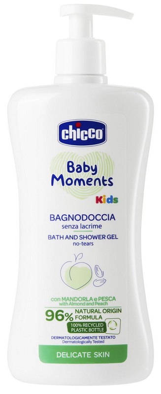 CHICCO BABY MOMENTS BAGNODOCCIA KIDS 500 ML - Farmafamily.it