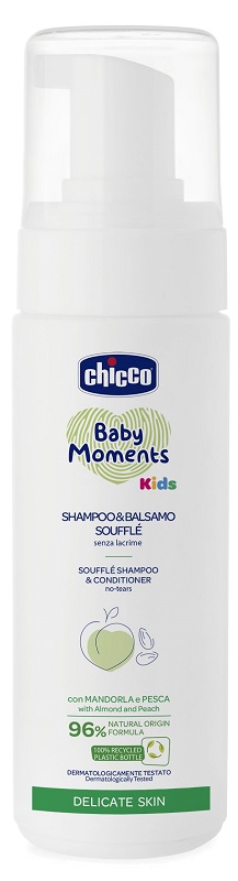 CHICCO BABY MOMENTS SHAMPOO BALSAMO KIDS 150 ML - Farmafamily.it