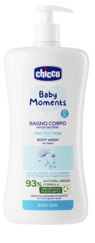 CHICCO BABY MOMENTS BAGNOSCHIUMA DELICATE 750 ML - Farmafamily.it
