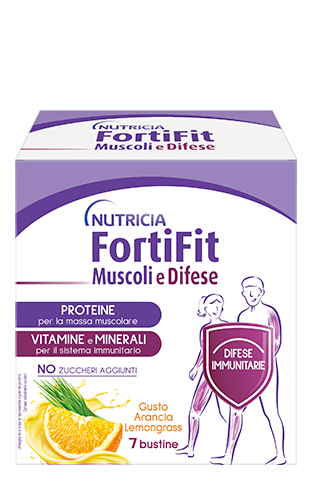 FORTIFIT MUSCOLI&DIFESE ARANCIA 7 BUSTINE - Farmafamily.it