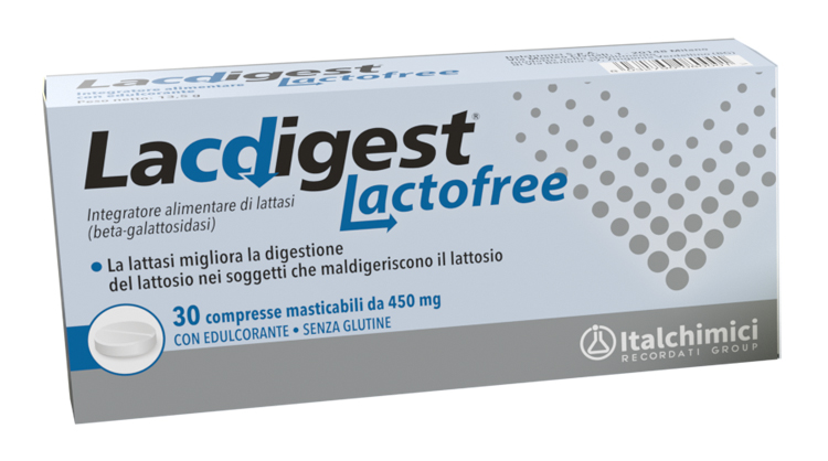 LACDIGEST LACTOFREE 30 COMPRESSE MASTICABILI - Farmafamily.it