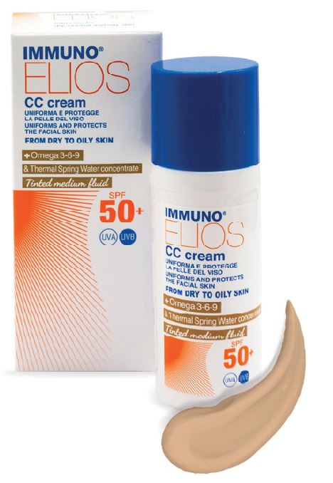 IMMUNO ELIOS CC CREAM SPF50+ TINTED MEDIUM 40 ML - Farmafamily.it