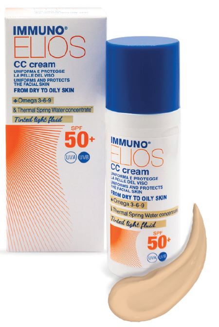 IMMUNO ELIOS CC CREAM SPF50+ TINTED LIGHT 40 ML - Farmafamily.it