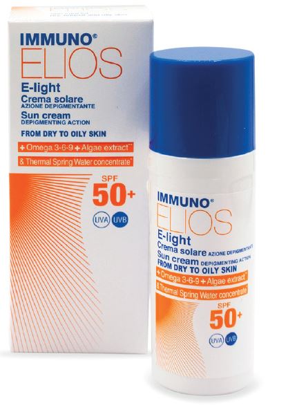 IMMUNO ELIOS CREAM E-LIGHT SPF50+ LIGHTENING 40 ML - Farmafamily.it