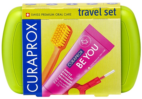 CURAPROX TRAVEL SET GREEN - Farmafamily.it