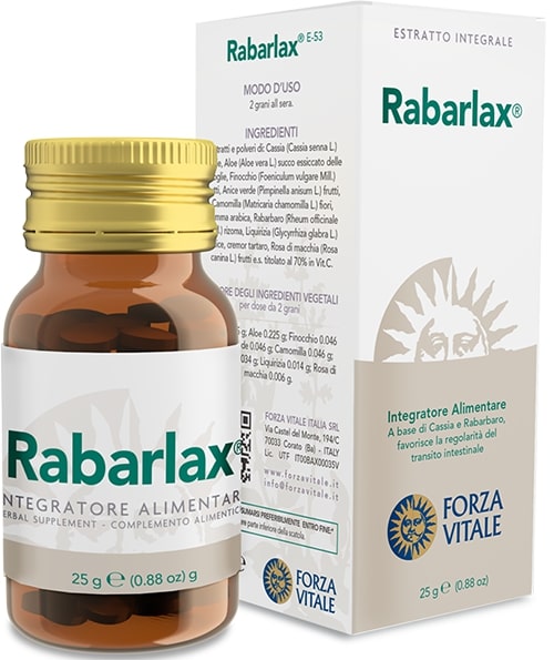 ECOSOL RABARLAX GRANI 25G - Farmafamily.it