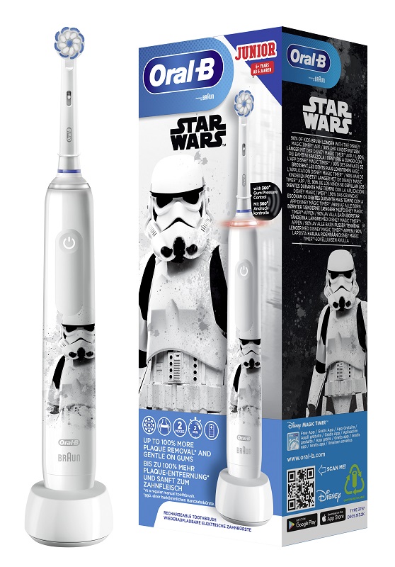 ORAL-B PRO3 JUNIOR STARWARS - Farmafamily.it