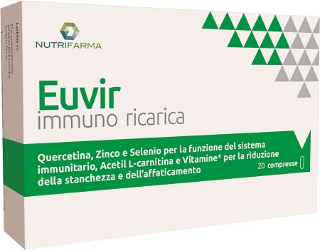 EUVIR IMMUNO RICARICA 20 COMPRESSE - Farmafamily.it