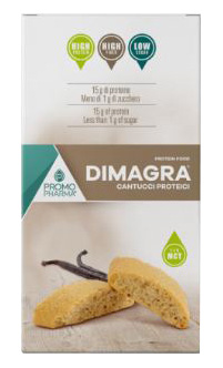 DIMAGRA CANTUCCI PROTEICI 200 G - Farmafamily.it