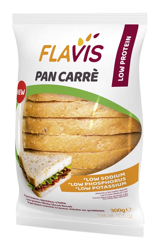 MEVALIA FLAVIS PAN CARRE' 300 G - Farmafamily.it