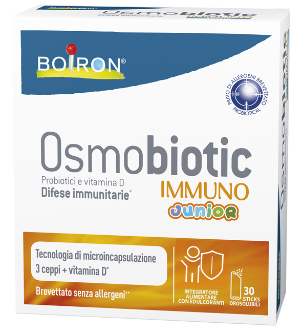 OSMOBIOTIC IMMUNO JUNIOR 30 STICK - Farmafamily.it