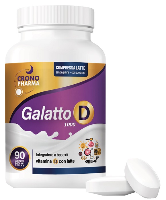 GALATTO D 1000 90 COMPRESSE - Farmafamily.it