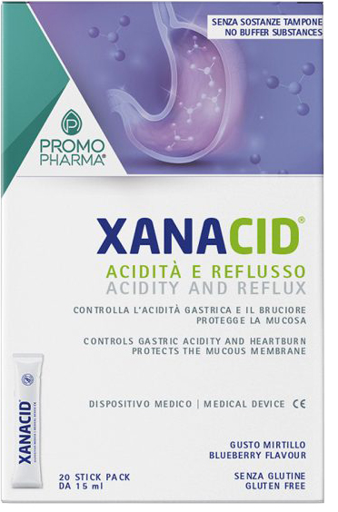 XANACID 20 STICK PACK DA 15 ML - Farmafamily.it