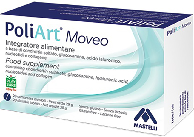 POLIART MOVEO 20 COMPRESSE DIVISIBILI NON RIVESTITE - Farmafamily.it