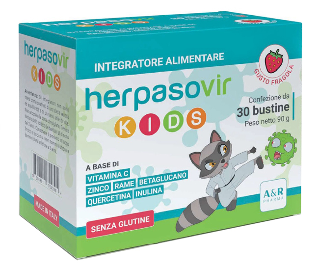 HERPASOVIR KIDS 30 BUSTINE - Farmafamily.it