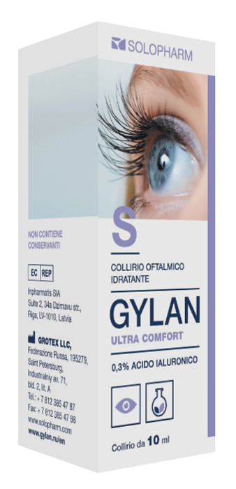 GYLAN ULTRA COMFORT GOCCE OFTALMICHE 10 ML - Farmafamily.it