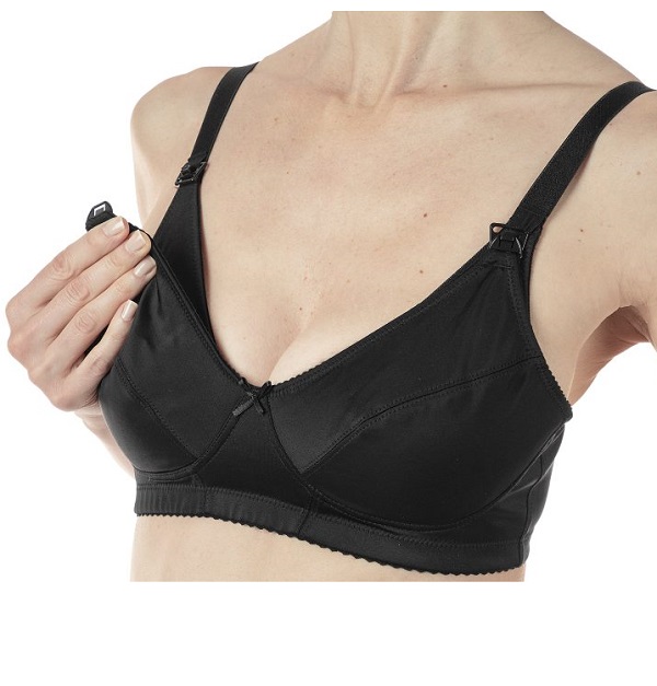 MAMMY REGGISENO MICROFIBRA ALLATTAMENTO BLACK 5D - Farmafamily.it