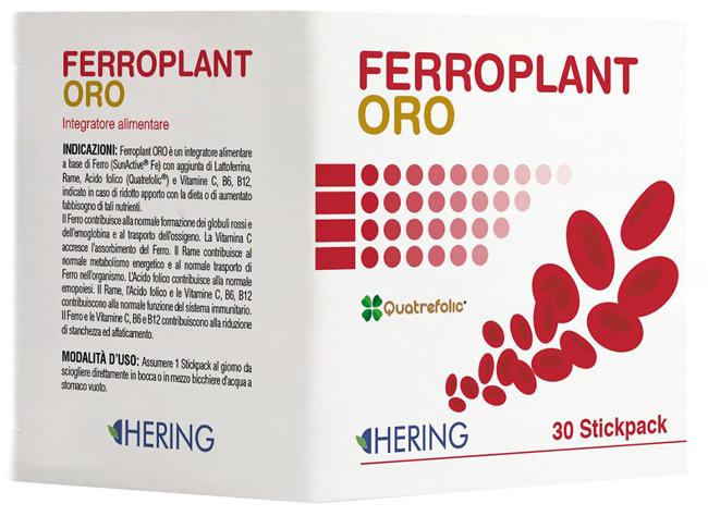 FERROPLANT ORO 30 STICKPACK - Farmafamily.it
