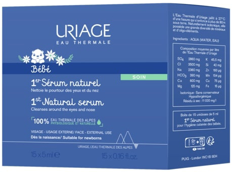 URIAGE BEBE SIERO FISIOLOGICO 15 FLACONCINI DA 5 ML - Farmafamily.it