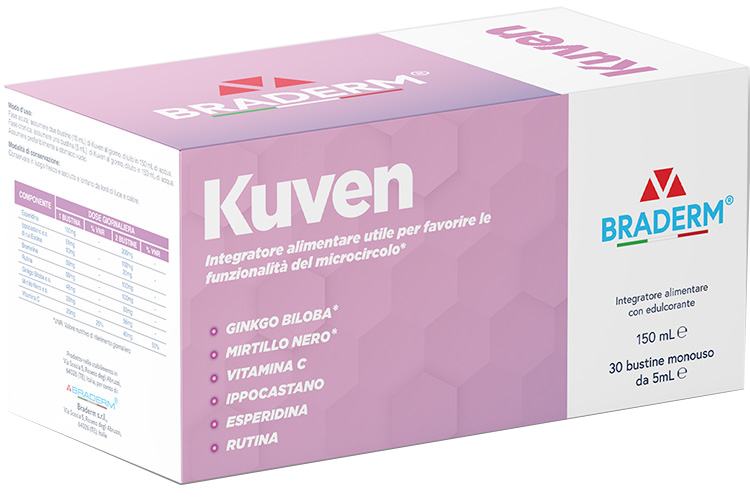 KUVEN LIQUIDO 150 ML BRADERM - Farmafamily.it