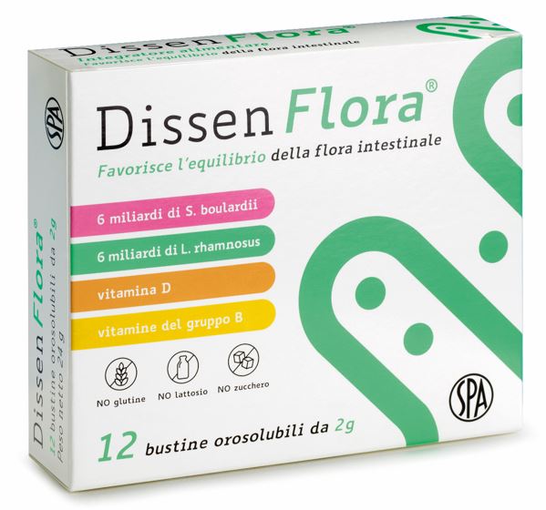 DISSEN FLORA 12 BUSTINE - Farmafamily.it