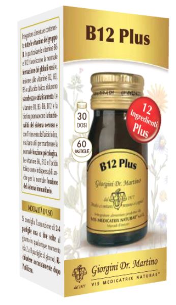 B12 PLUS 60 PASTIGLIE - Farmafamily.it