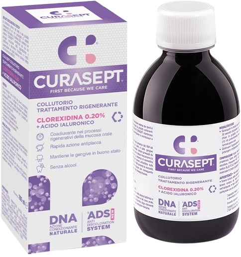 CURASEPT COLLUTORIO ADS DNA TRATTAMENTO RIGENERANTE 200 ML - Farmafamily.it