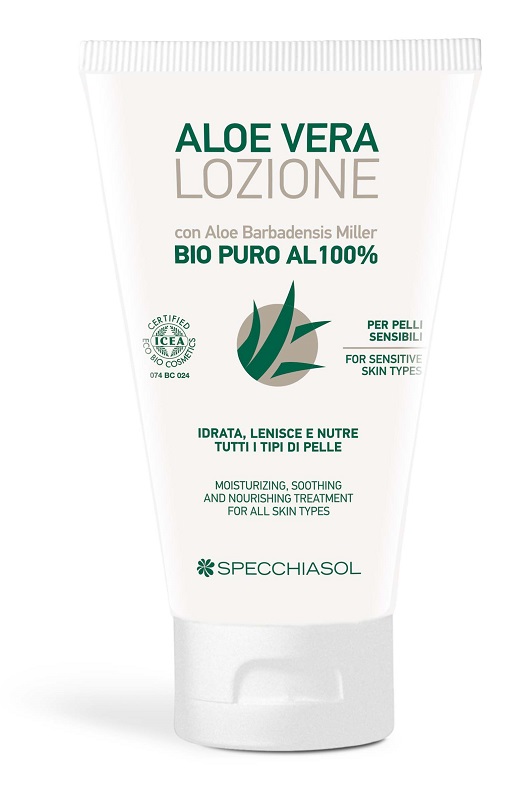 ALOE VERA LOZIONE BIO PURO 100% 150 ML - Farmafamily.it