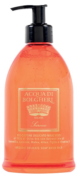 ACQUA DI BOLGHERI SAPONE DELICATO BIO SCIROCCO 500 ML - Farmafamily.it