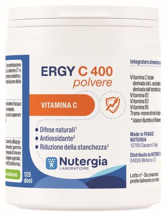 ERGY C 400 POLVERE 125 G - Farmafamily.it