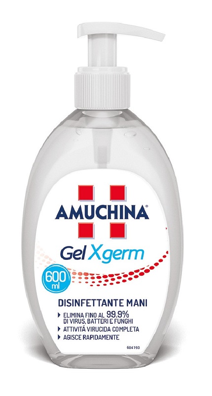 AMUCHINA GEL X-GERM DISINFETTANTE MANI 600 ML IT - Farmafamily.it