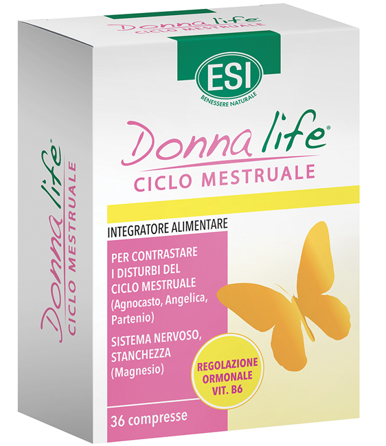 ESI DONNA LIFE CICLO MESTRUALE 36 COMPRESSE - Farmafamily.it